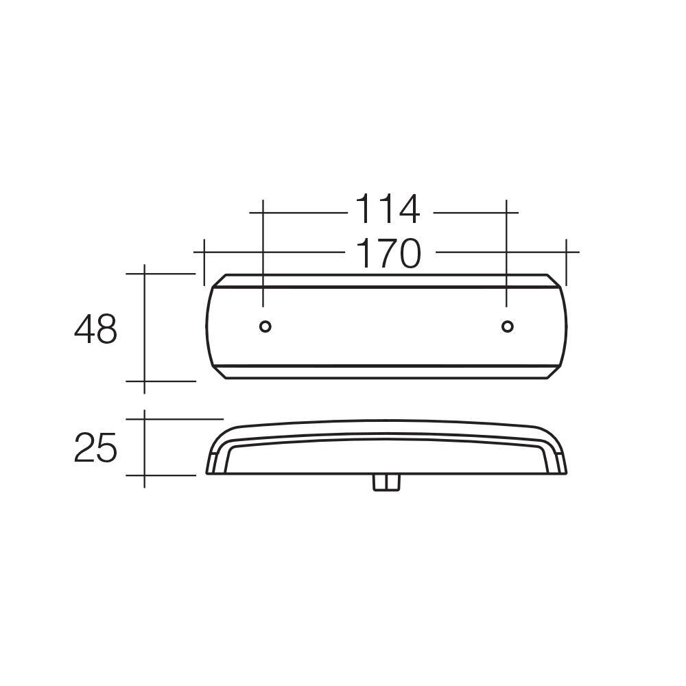 Narva Mdl 38 Led Ind & S/Tail Bl 2