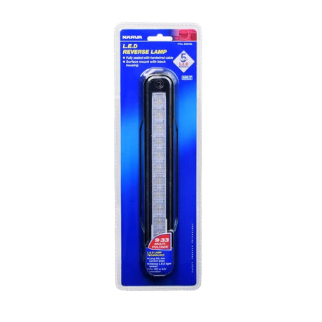 Narva 9-33V Model 39 LED Reverse Lamp Black Surface Mount