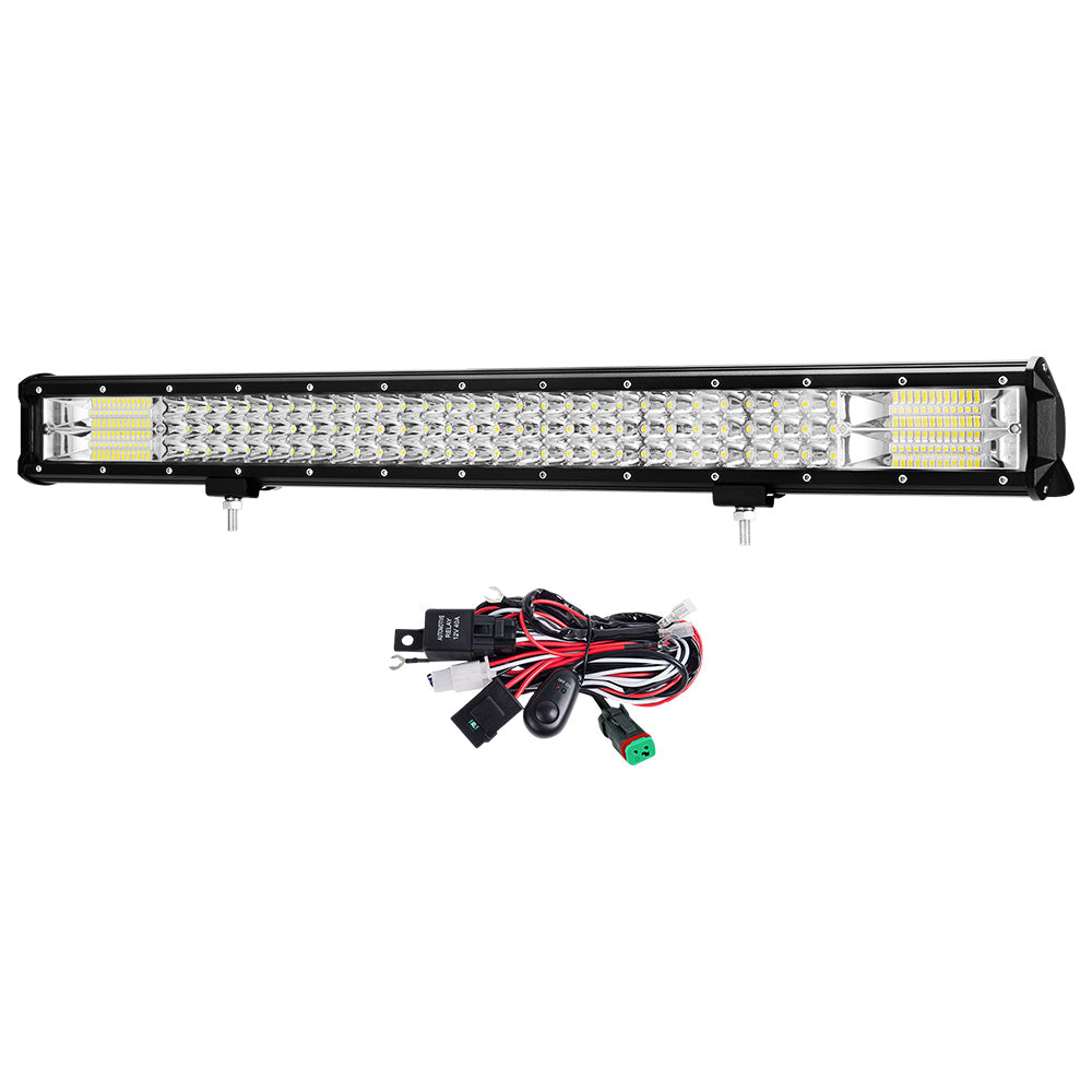 12V DT Wiring Harness Kit LED Work Light Bar Driving Spotlights 30A