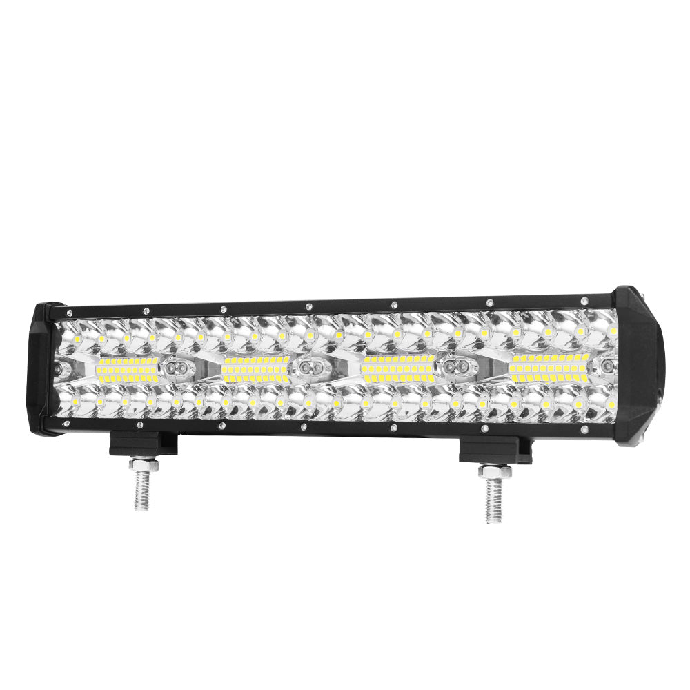 LIGHTFOX 12inch LED Work Light Bar Work Driving Lamp Combo OffRoad 4WD