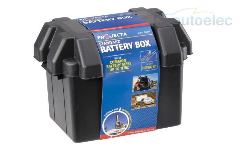 Projecta Bb330 Large Battery Box Agm Deep Cycle Battery 100Ah 130Ah Dual System
