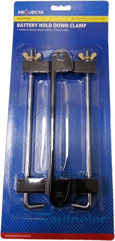 Projecta Battery Hold Down Tray Clamp 160mm To 175mm