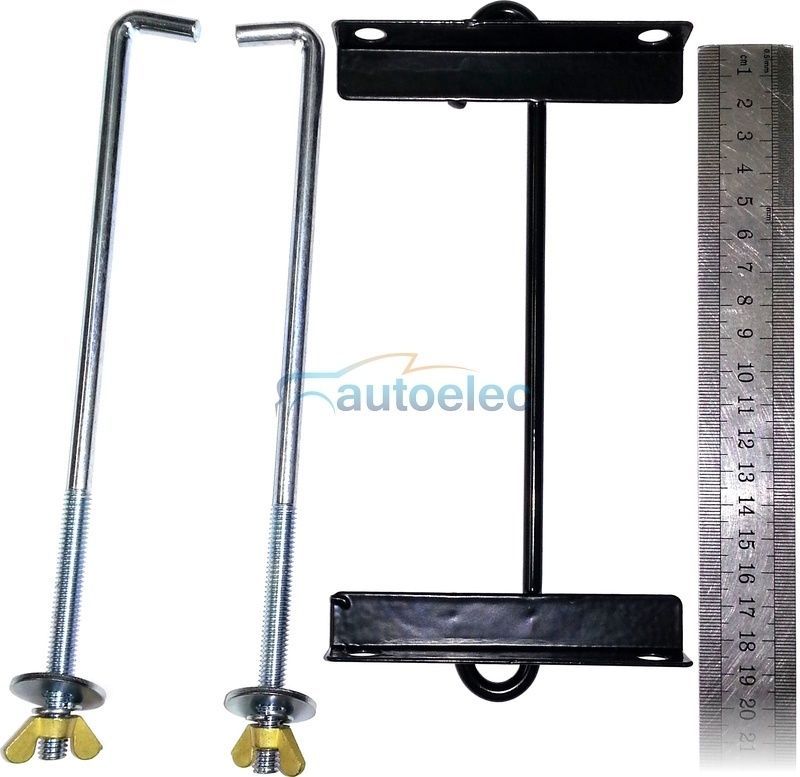 Projecta Battery Hold Down Tray Clamp 160mm To 175mm