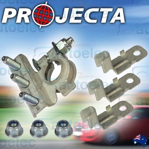 Projecta 3 Way Battery Negative Distribution Terminal Connector Car Dual Bt925N1