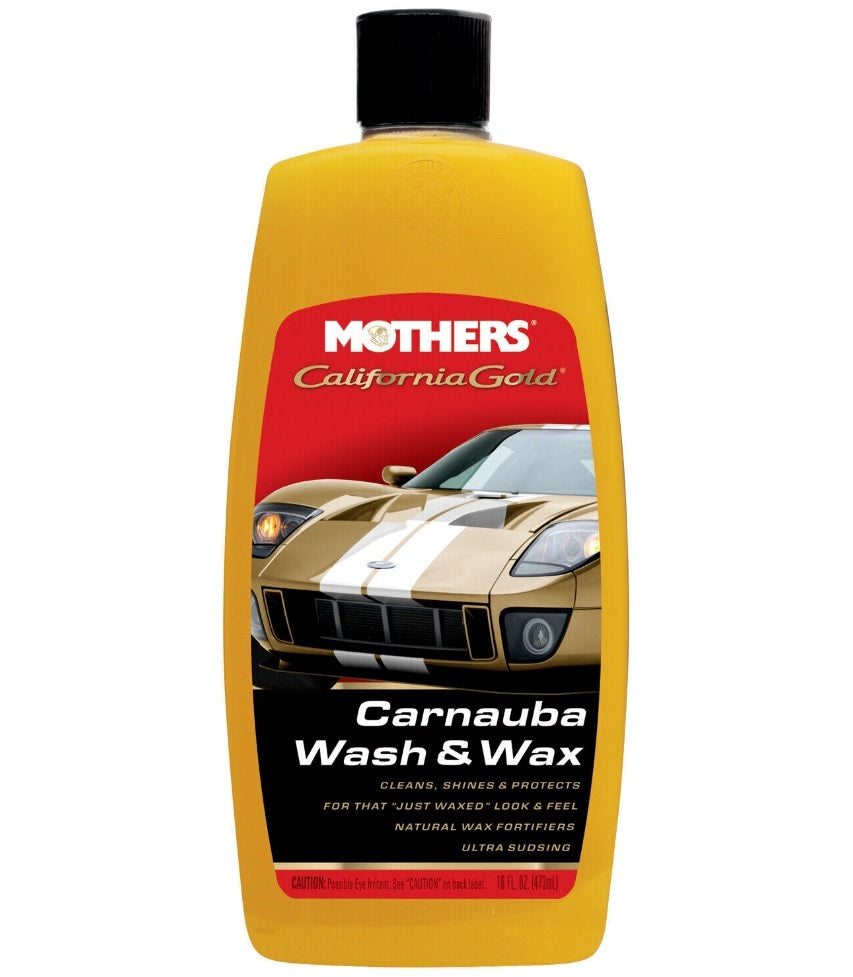 Mothers California Gold Carnauba Wash & Wax 4Oz