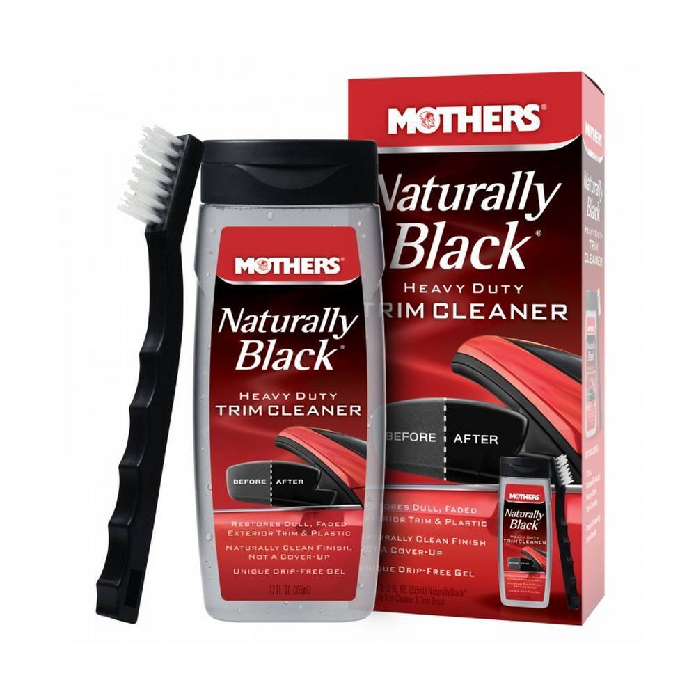Mothers Naturally Black Heavy Duty Trim Cleaner Kit
