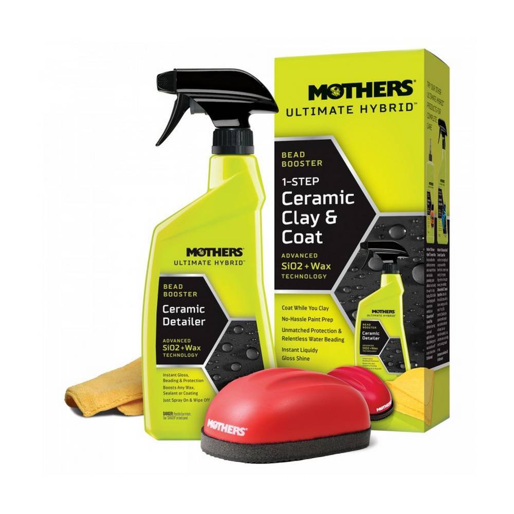 Mothers Ultimate Hybrid 1 Step Ceramic Clay & Coat Kit