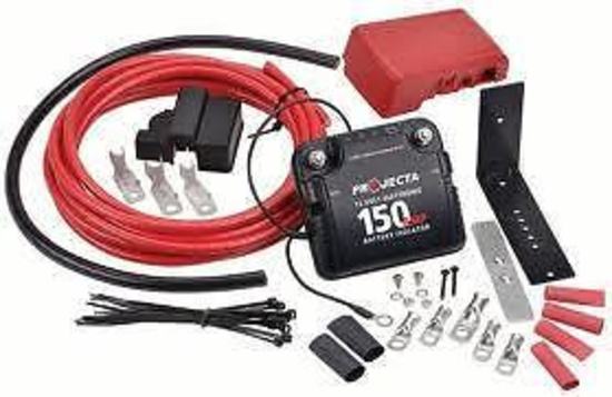 Projecta 150 Amp Electronic Dual Battery System Kit Batteries 150A 12 12V Volt