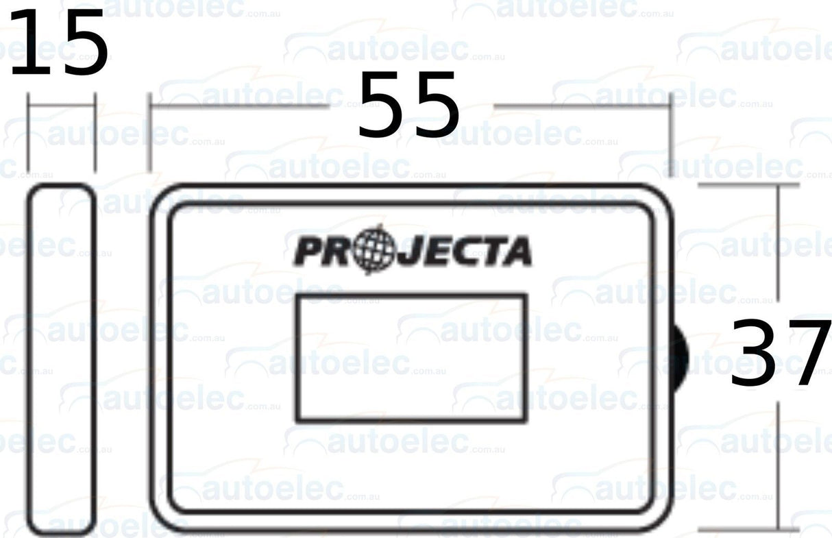 Projecta Dual Volt Battery Meter