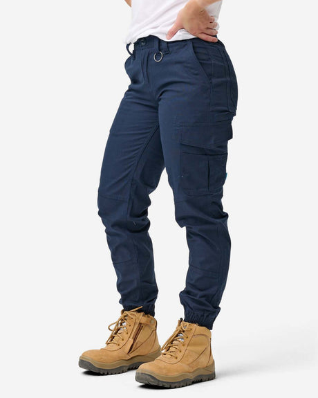Womens Cuffed Pant Navy