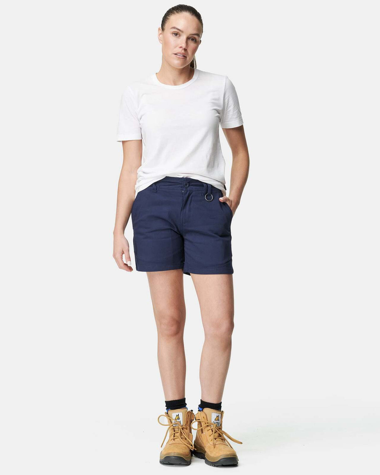 Womens basic short navy