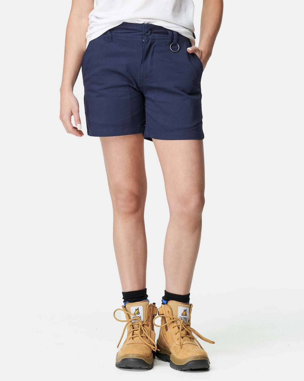 Womens basic short navy