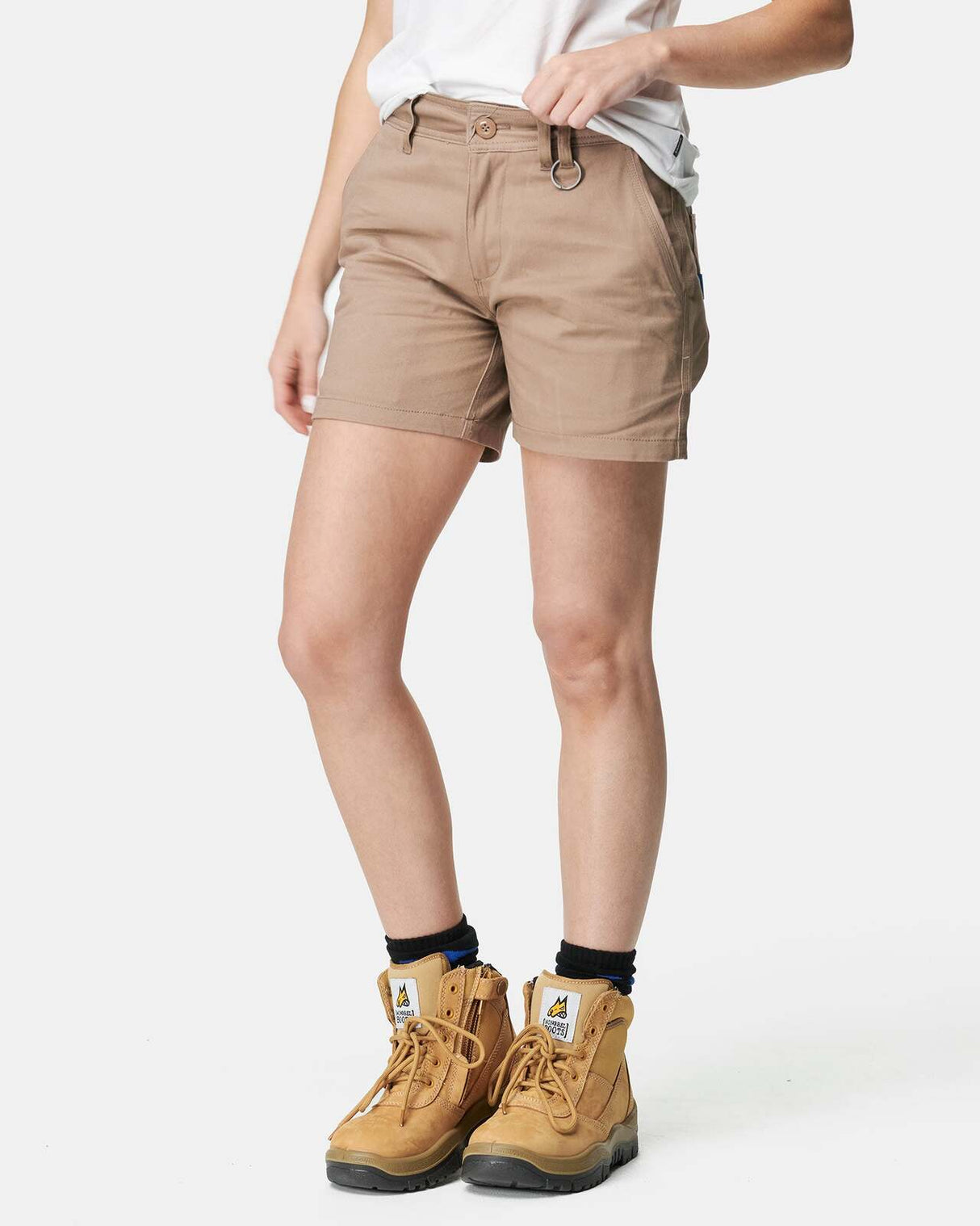 Womens basic short stone