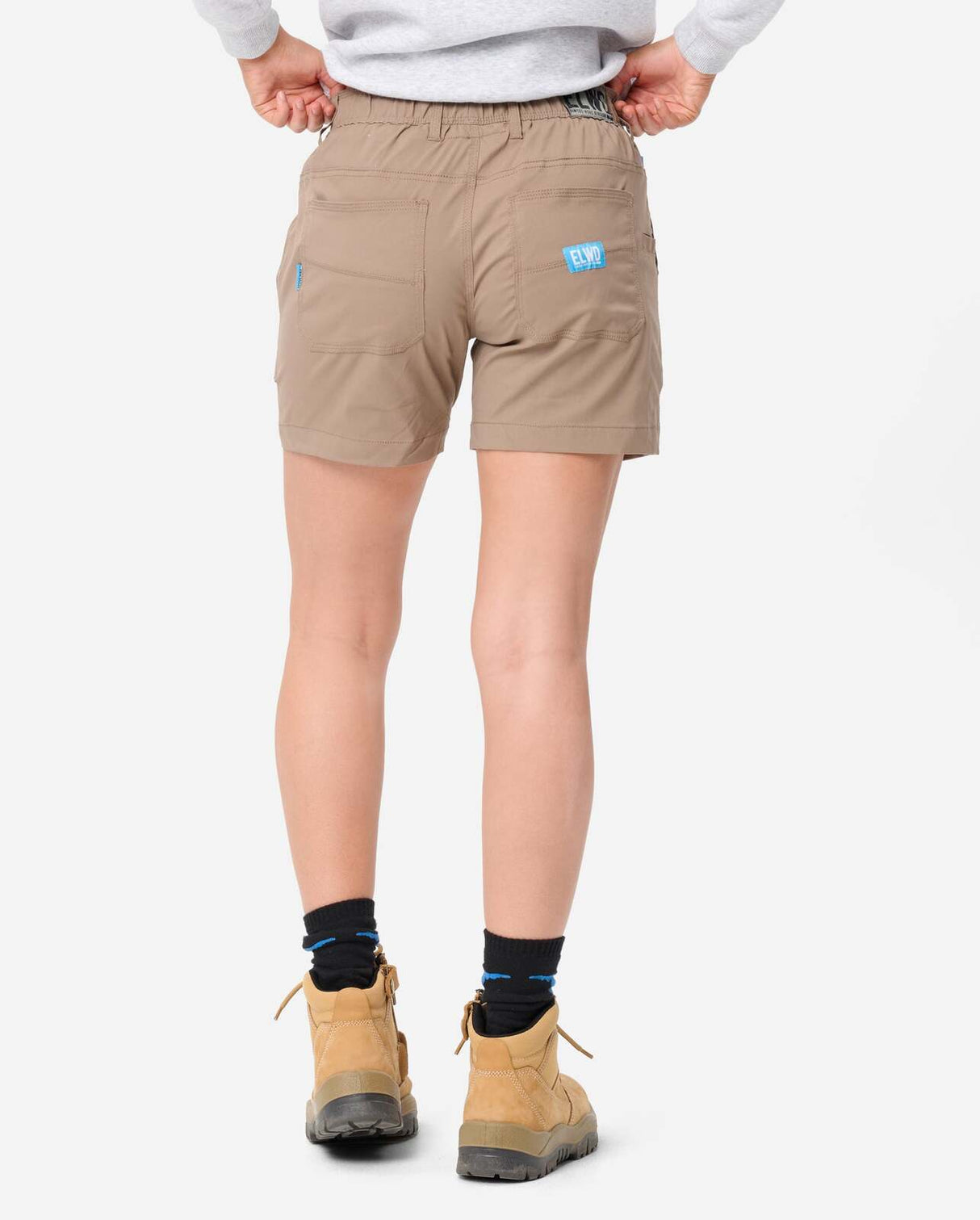 Womens elastic light short stone