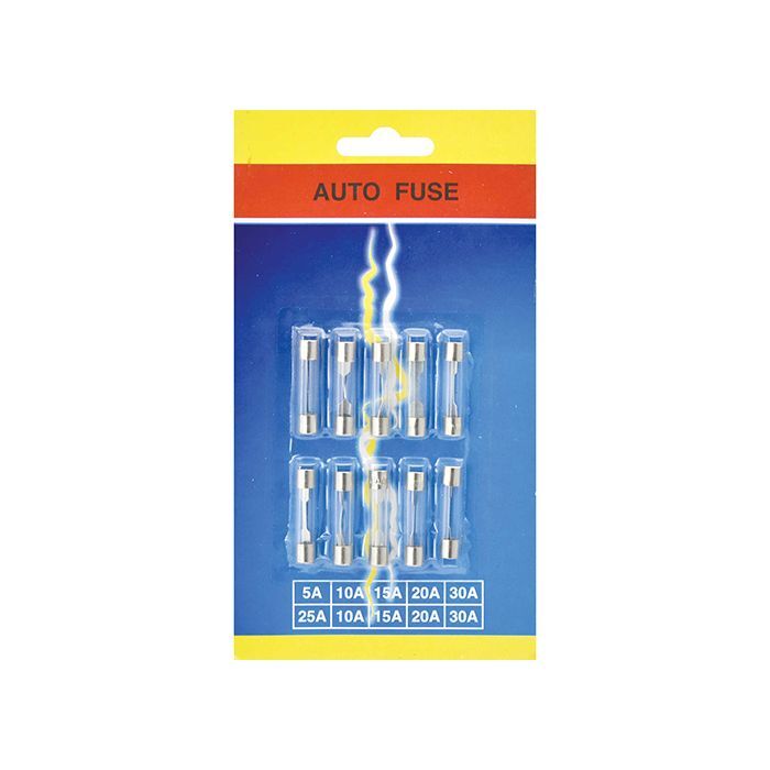 Charge Fuse Pack 10Pc Mixed Glass