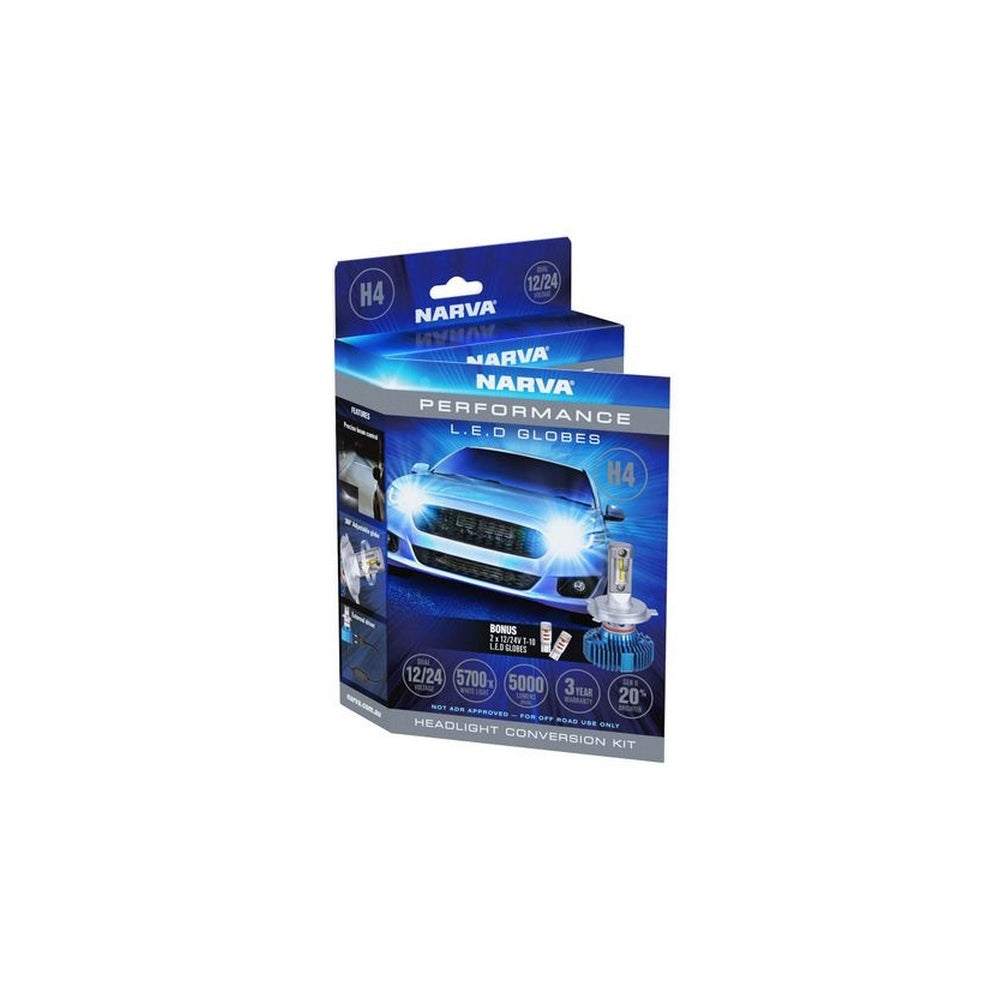Narva H4 12/24V LED Conversion Kit Base P43T