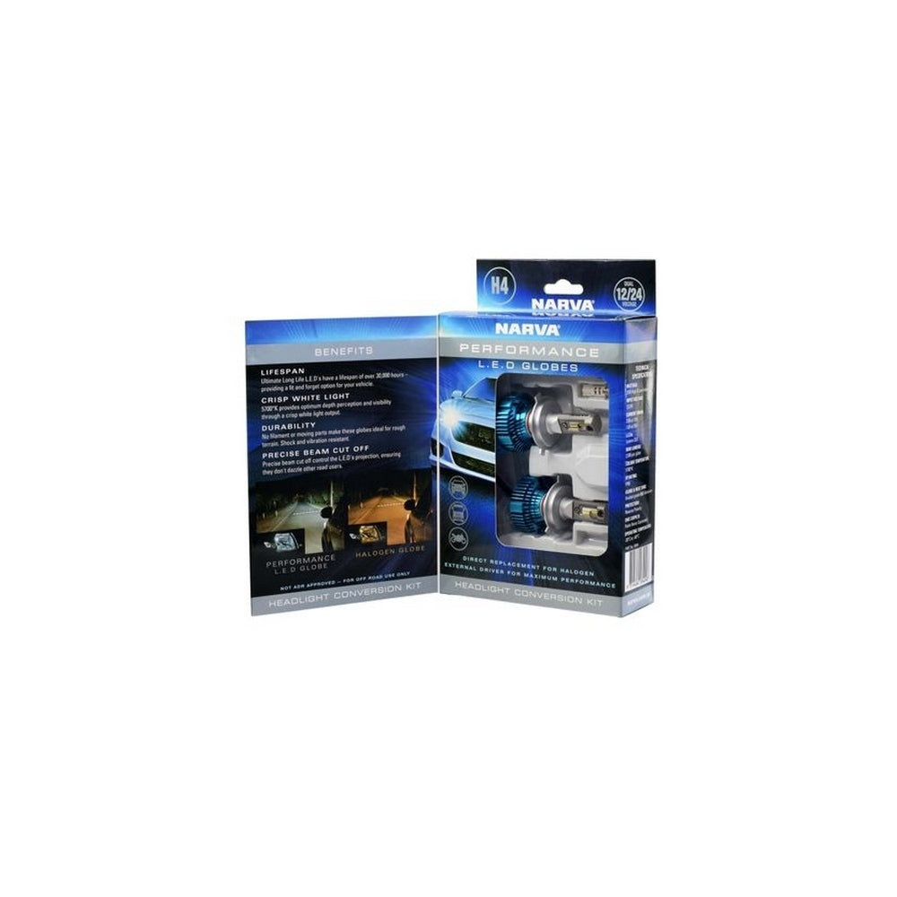 Narva H4 12/24V LED Conversion Kit Base P43T
