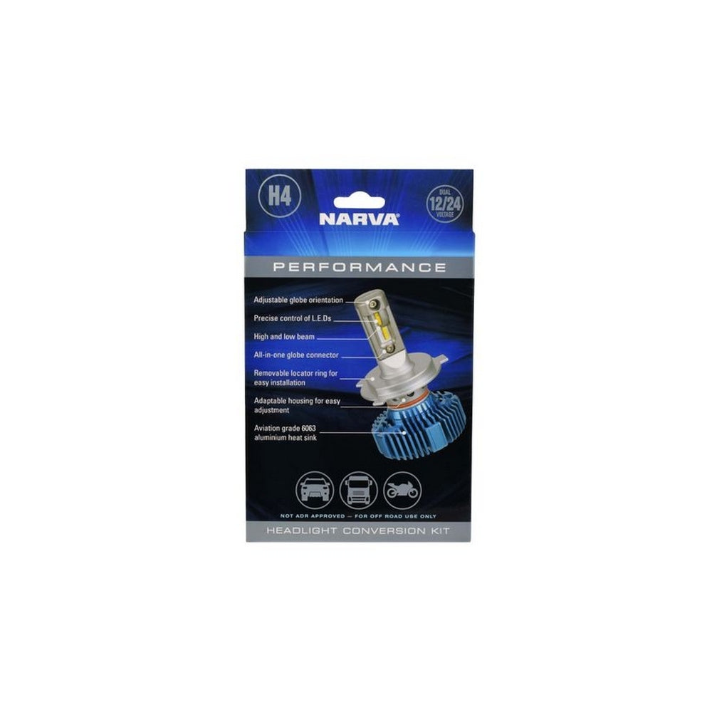 Narva H4 12/24V LED Conversion Kit Base P43T
