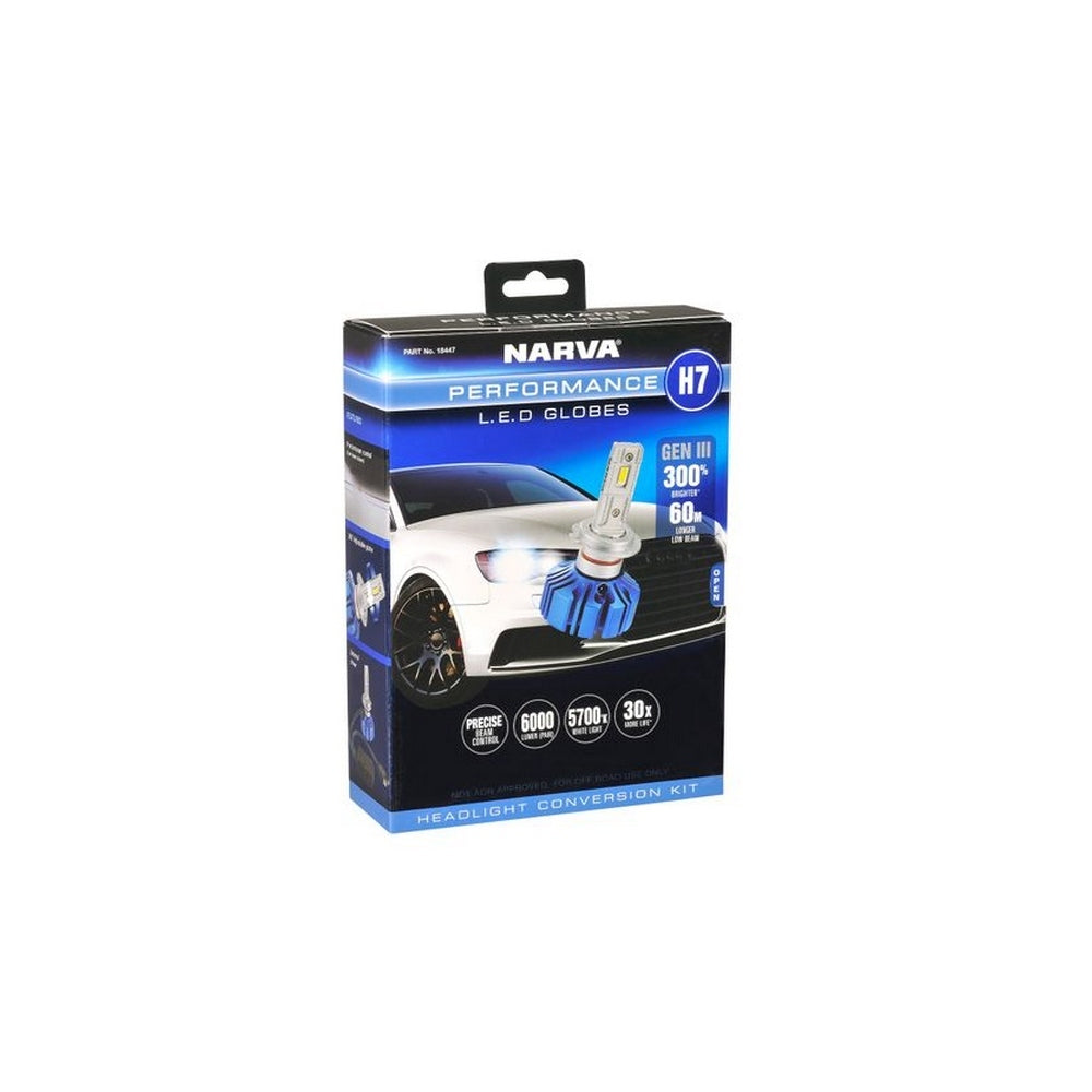 Narva H7 12/24V Gen Iii LED Performance Globe Kit