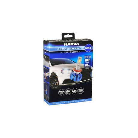 Narva H8/H9/H11 12/24V Gen Iii LED Performance Globe Kit