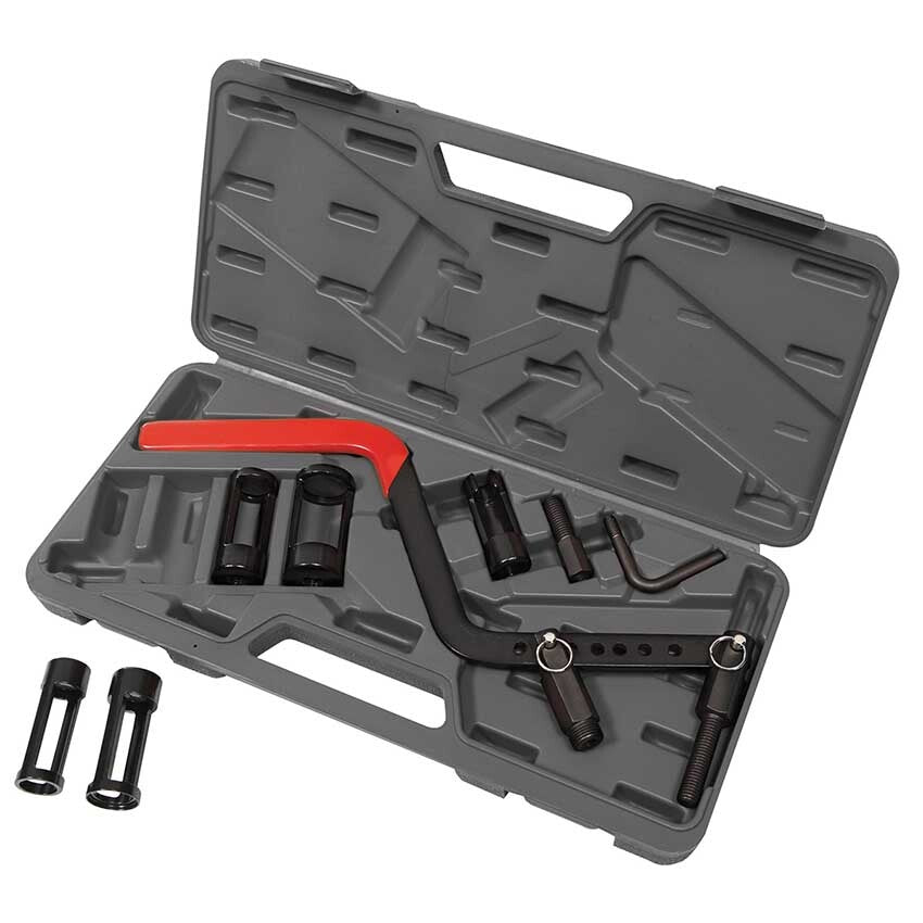 Toledo Valve Spring Compressor Set On Car 8 Pc