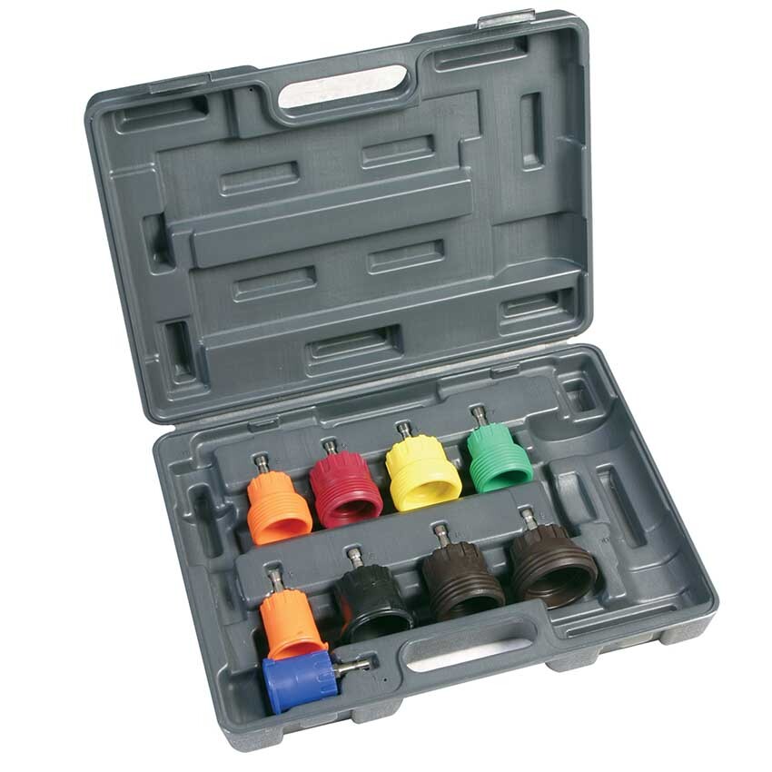 Toledo Radiator Cap Pressure Adaptor Set 9 Pc