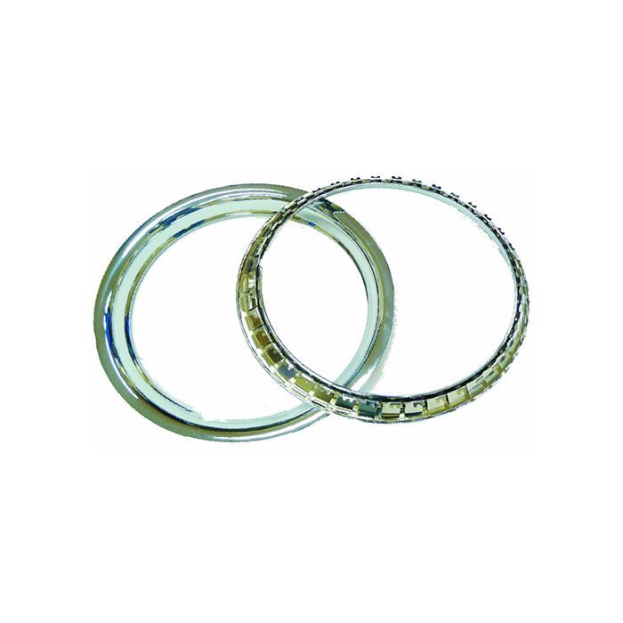 PC Covers 4 Piece 14" Chrome Steel Wheel Trim Ring Set
