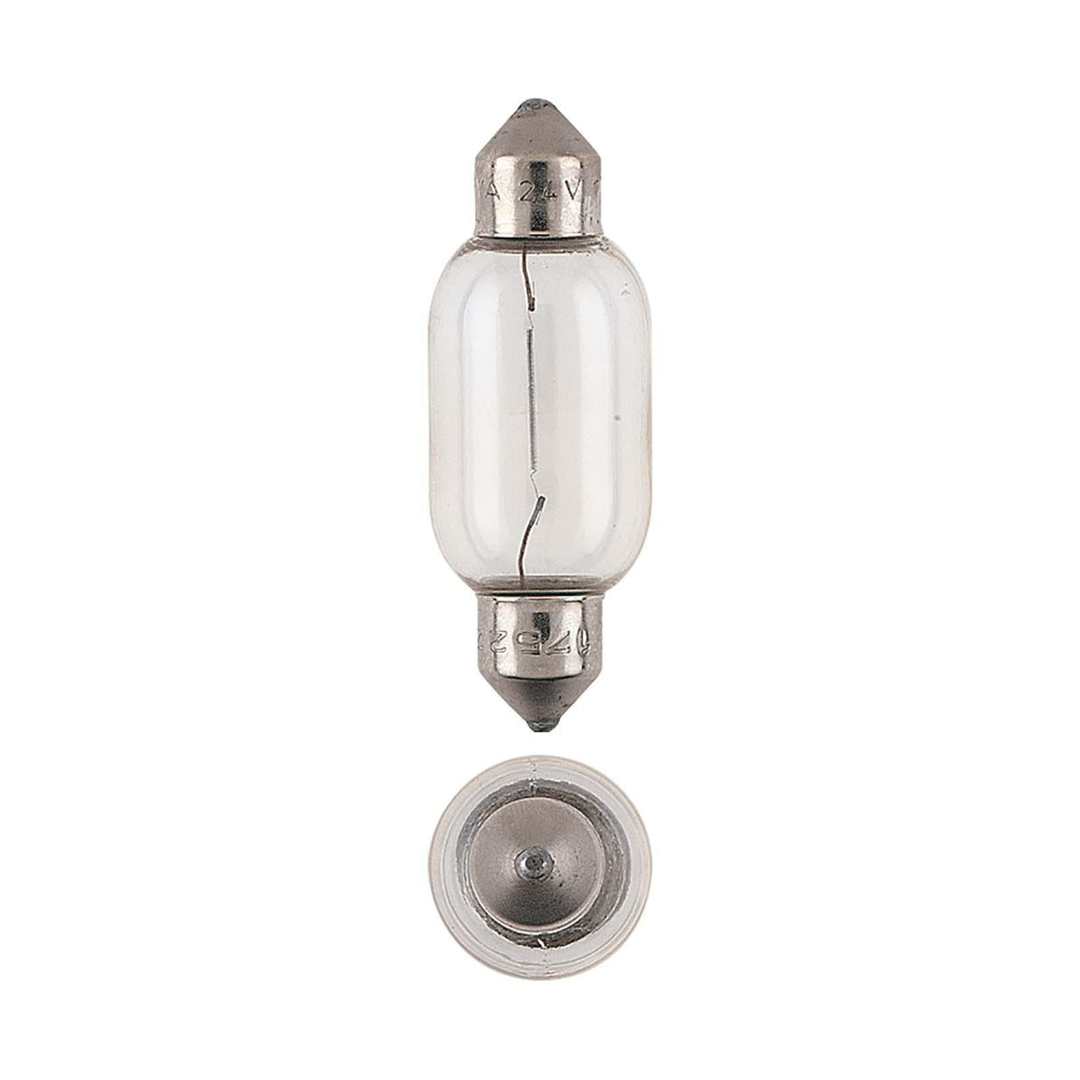 Narva 12V 21W C21W SV8-5.8 Festoon Globes 2x Pack