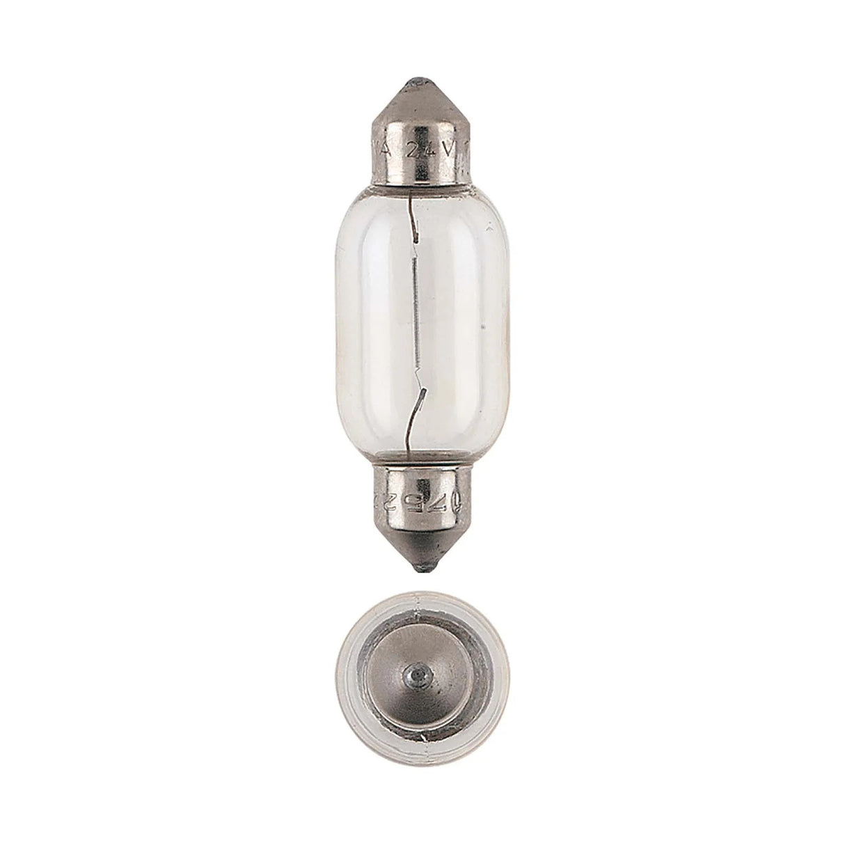 Narva 24V 21W SV8-5.8 Festoon Globes 2x Pack