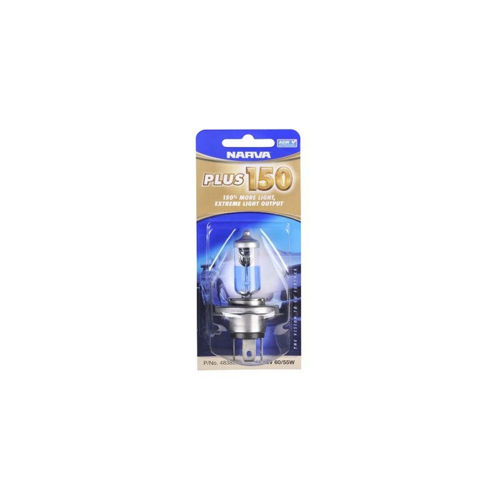 Narva H4 12V 60/55W P43T Plus150 Globe 1