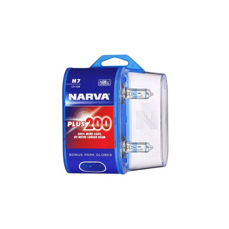 Narva H7 12V 55W Px26D Plus 200 Globes 2