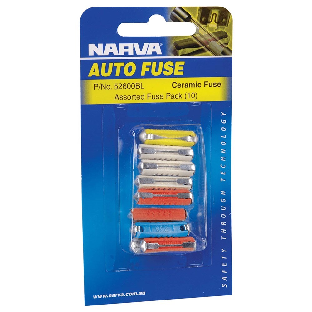 Narva Ceramic Fuse Assortment 52600BL