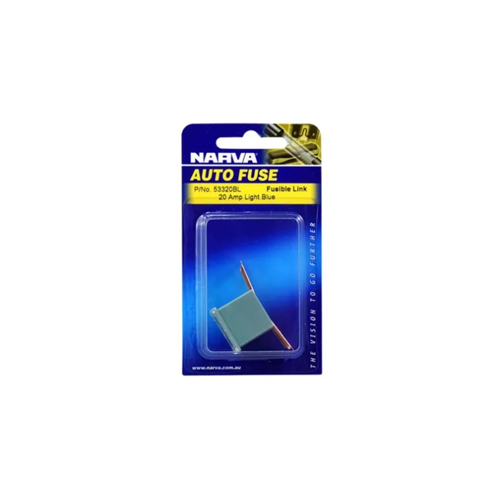 Narva 53320BL 20A Light Blue Short Tab Fusible Link Single