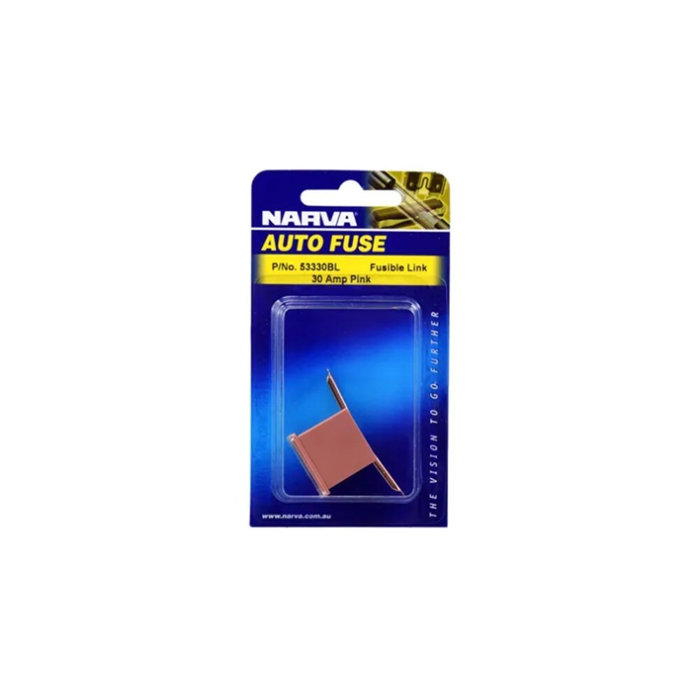 Narva 53330BL 30A Pink Short Tab Fusible Link Single