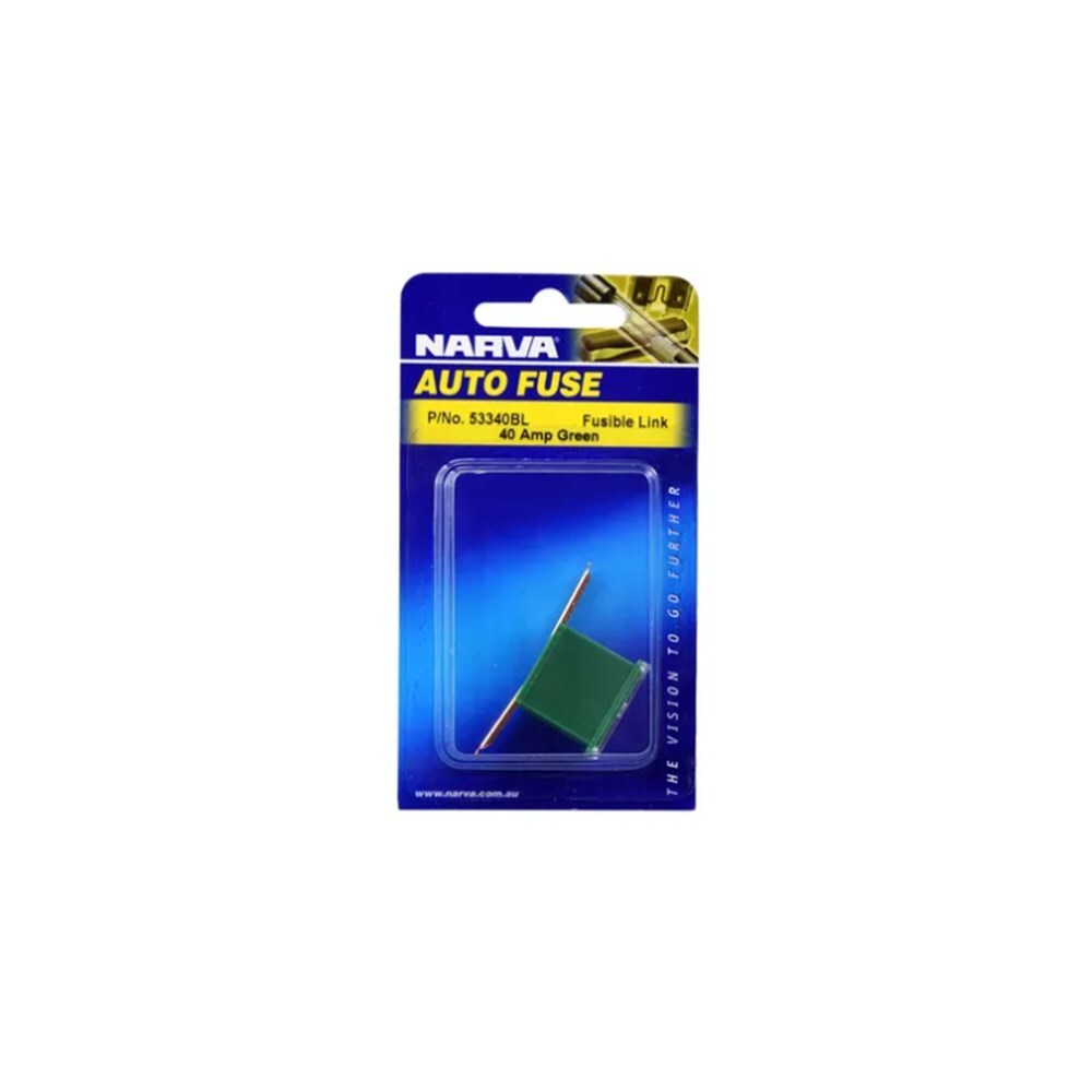 Narva 53340BL 40A Green Short Tab Fusible Link Single