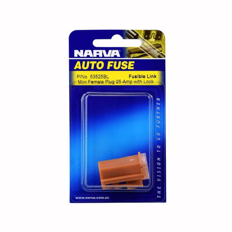 Narva 53525BL 25 Amp Purple Mini Female Fusible Link Plug In Type with Lock