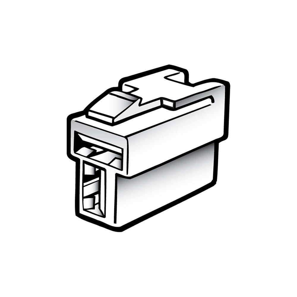 Narva 2 Way Male Quick Connector Housing (10 Pack) 56252