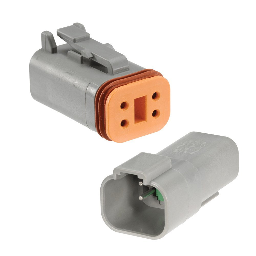 Narva 57424BL 4 Way Waterproof Deutsch Connector Housing Kit (2 Pack)