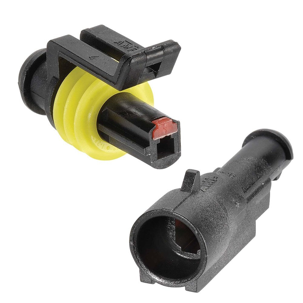 Narva 57521BL 1 Way AMP(R) Super Seal Connector Housing Kit (1 Set)
