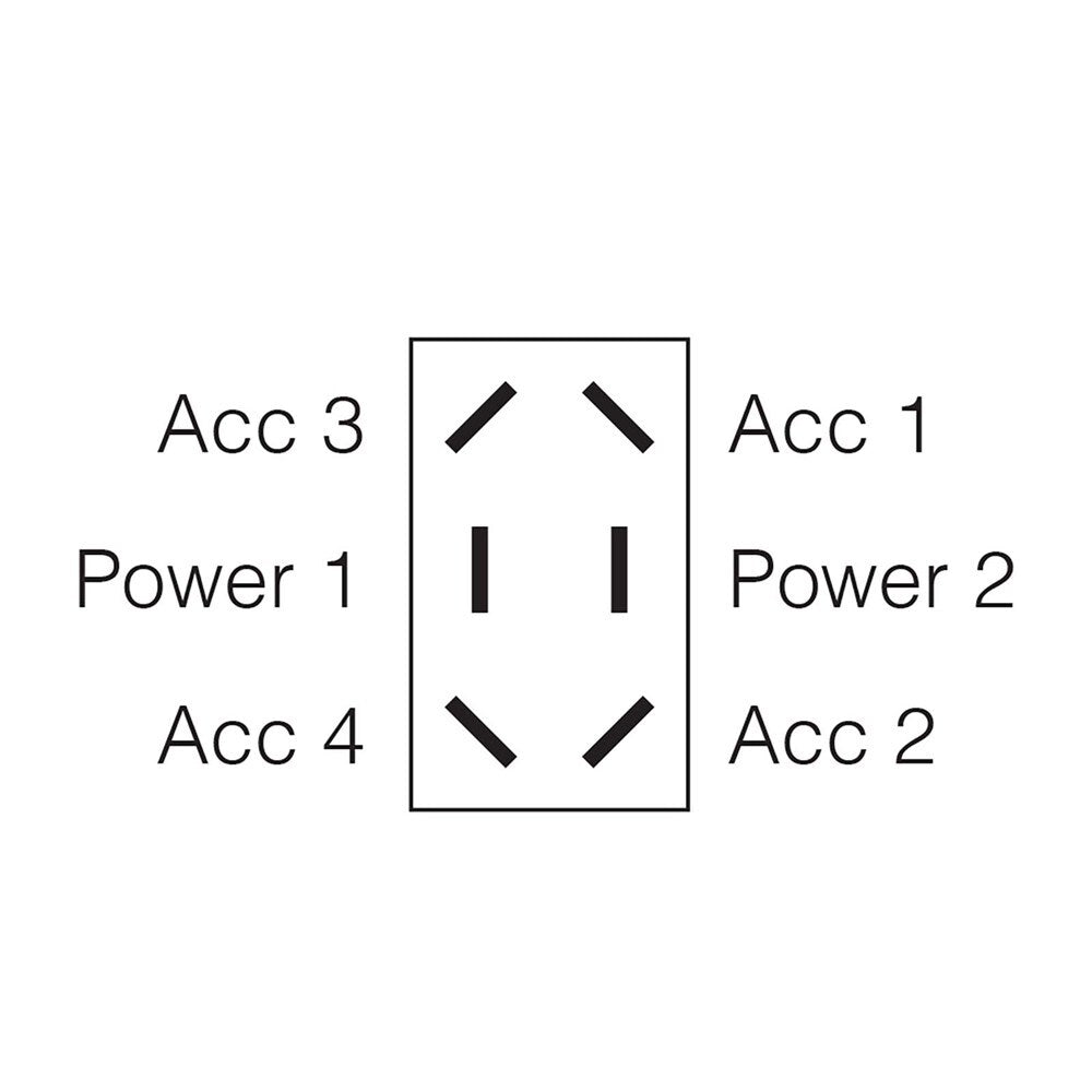 Narva On/On Heavy-Duty Toggle Switch 60066BL