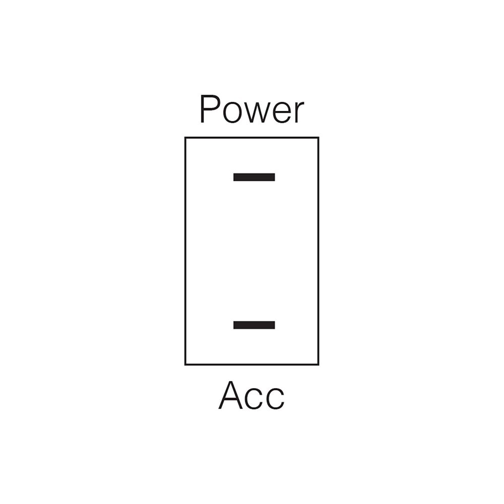 Narva 60084BL Off/On Slide Switch