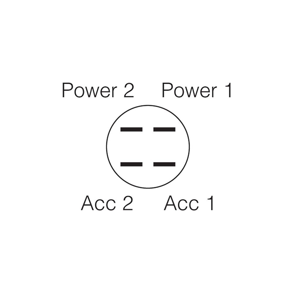 Narva 60090BL Off/On Push/Push Switch