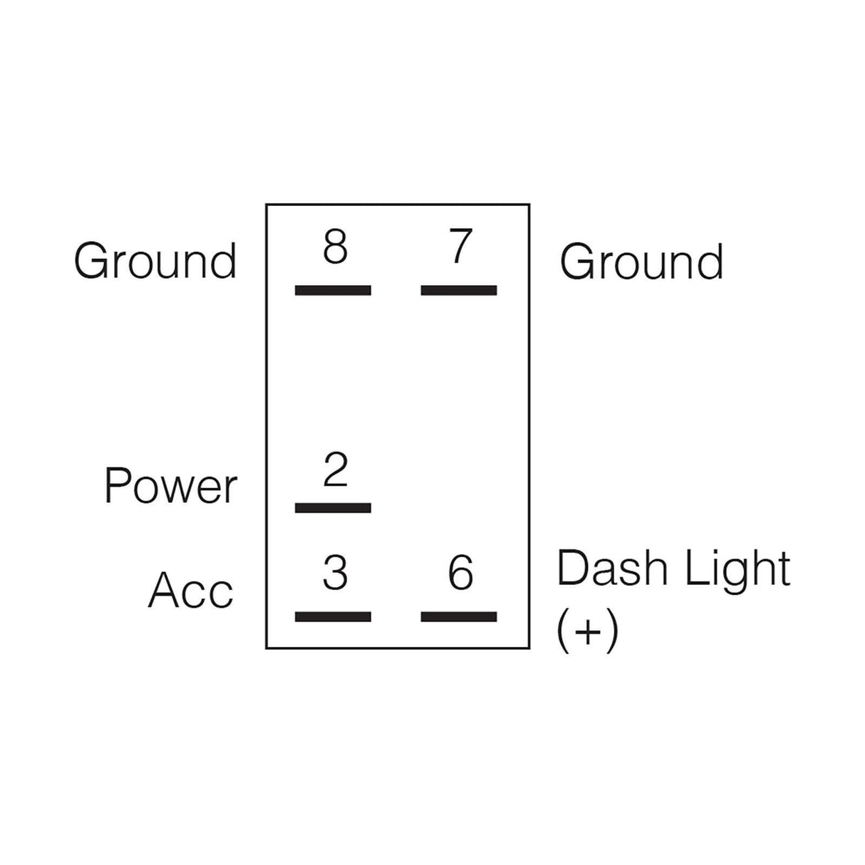 Narva Rocker Switch Roof Lights LED Bar ARB Carling 12V