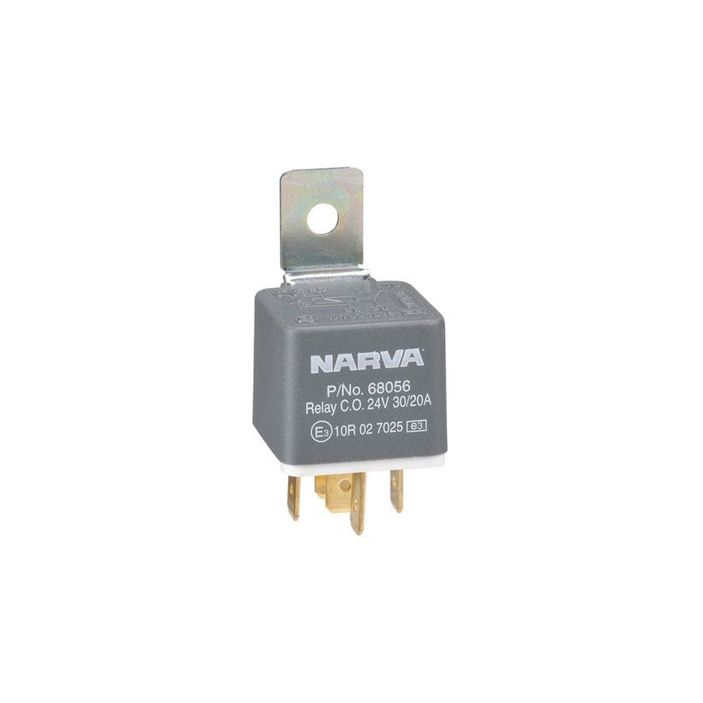 Narva 24V 30A/20A Change-Over 5 Pin Relay with Diode Blister Pack Of 1