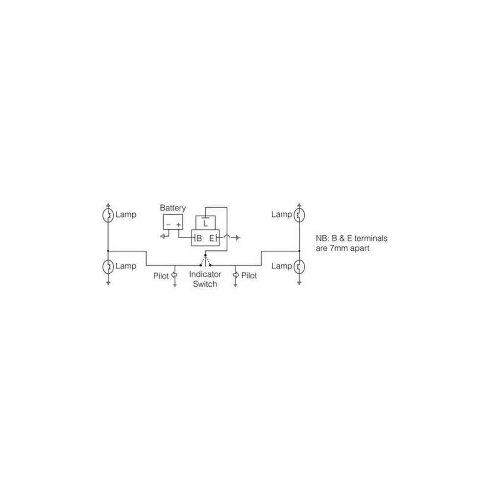 Narva 12 Volt 3 Pin Electronic Flasher