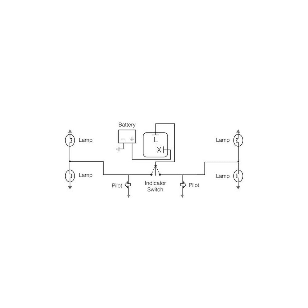 Narva 12 Volt 2 Pin Electronic LED Flasher