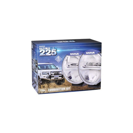 Narva Ultima 225 LED Combination Driving Light Kit