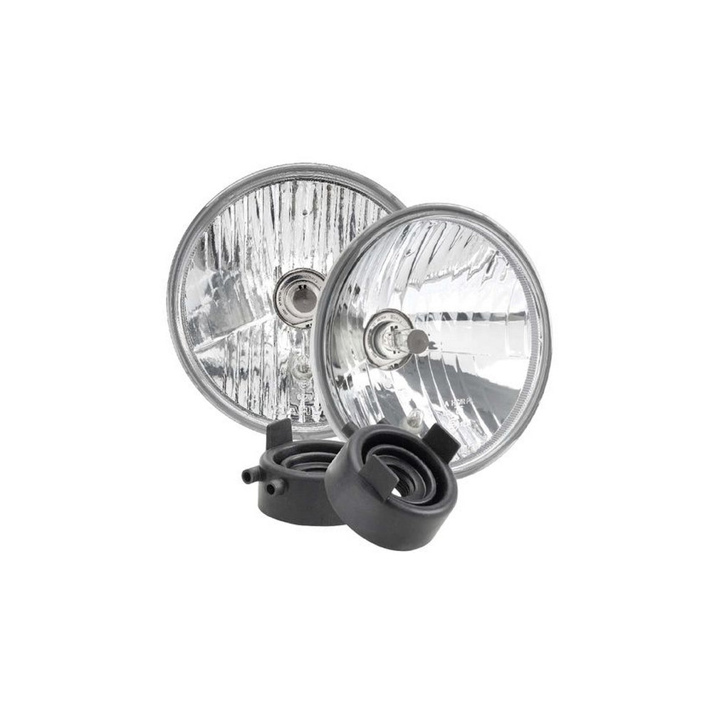 Narva Halogen Headlamp - H4 Conversion Kit - 7" High/Low Beam Free Form