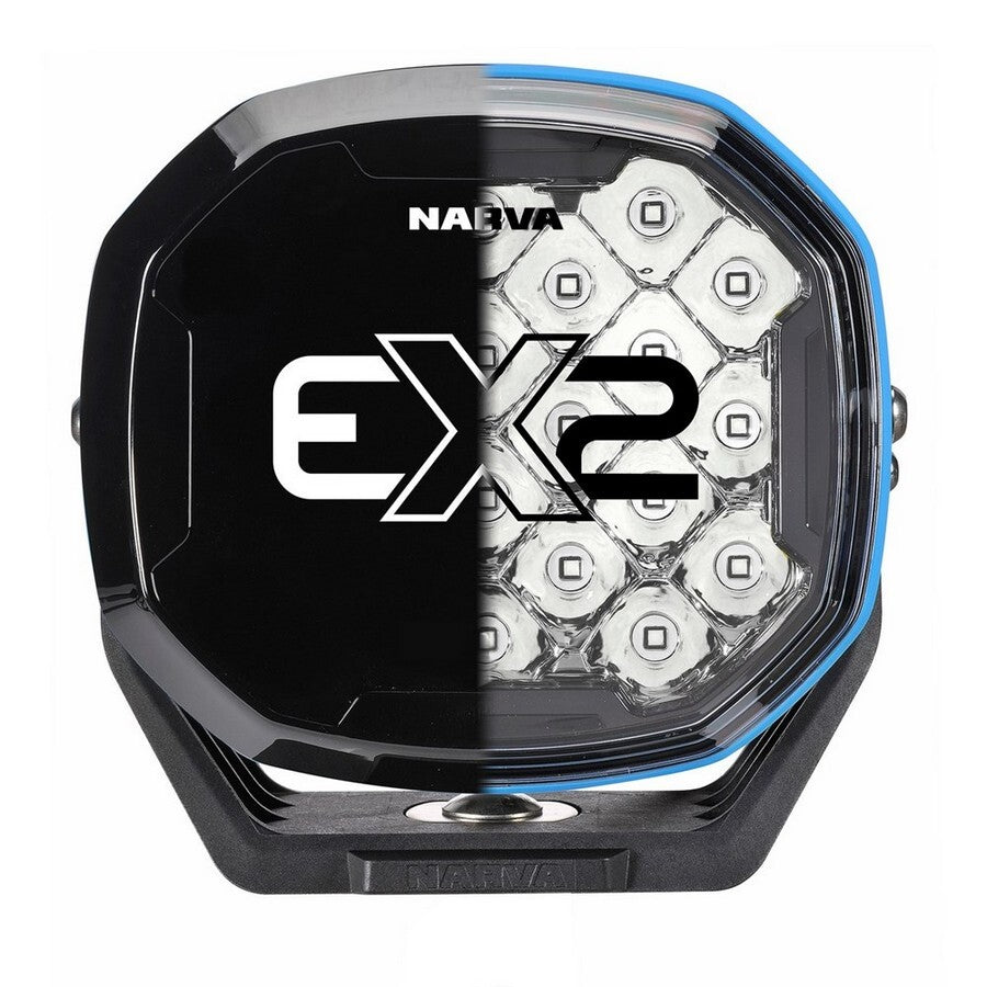 Narva 72172 Pair of EX2 Series 7" Driving Lamps with Hybrid Beam