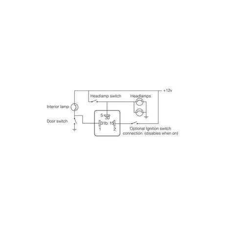 Narva 'Headlights On' Warning Buzzer - 12 Volt 85 Decibels